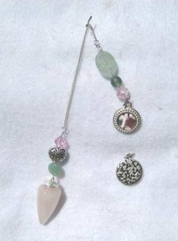 HeartTalk® Pendulum - Rose Quartz