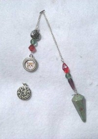 HeartTalk® Pendulum - Ruby in Zoisite